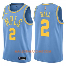 Maillot NBA Los Angeles Lakers Lonzo Ball 2 Nike Hardwood Classics Swingman - Homme